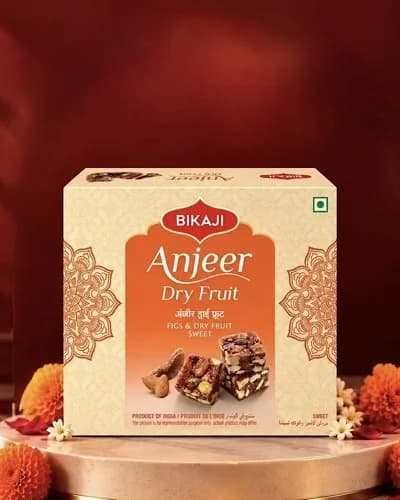 Bikaji Anjeer Dry Fruit Burfee