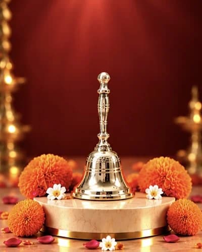 Craftvatika Brass Hand Bell