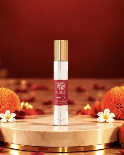 Forest Essentials Intense Perfume Amrita Golden Nargis