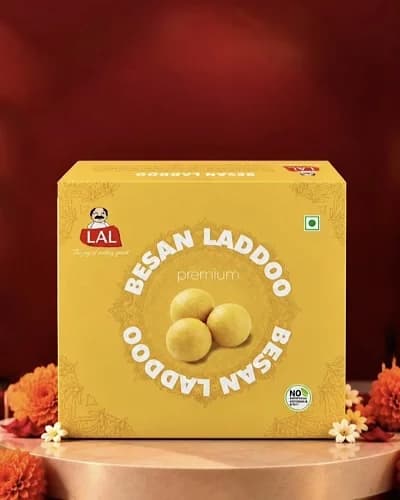Lal Sweets Besan Laddoo Premium