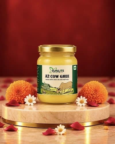 Sunlite Organic A2 Cow Ghee