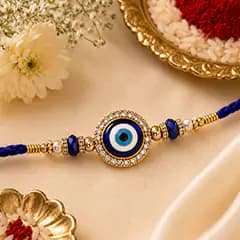Evil eye rakhi - nazar protection charm rakhis for Raksha Bandhan