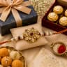 Rakhi with gifts - festive rakhi hampers with sweets and chocolates for Raksha Bandhan