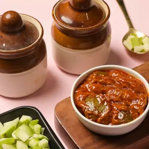 Authentic Indian pickles and achaar - Andhra mango avakaya, lime and regional homemade flavours