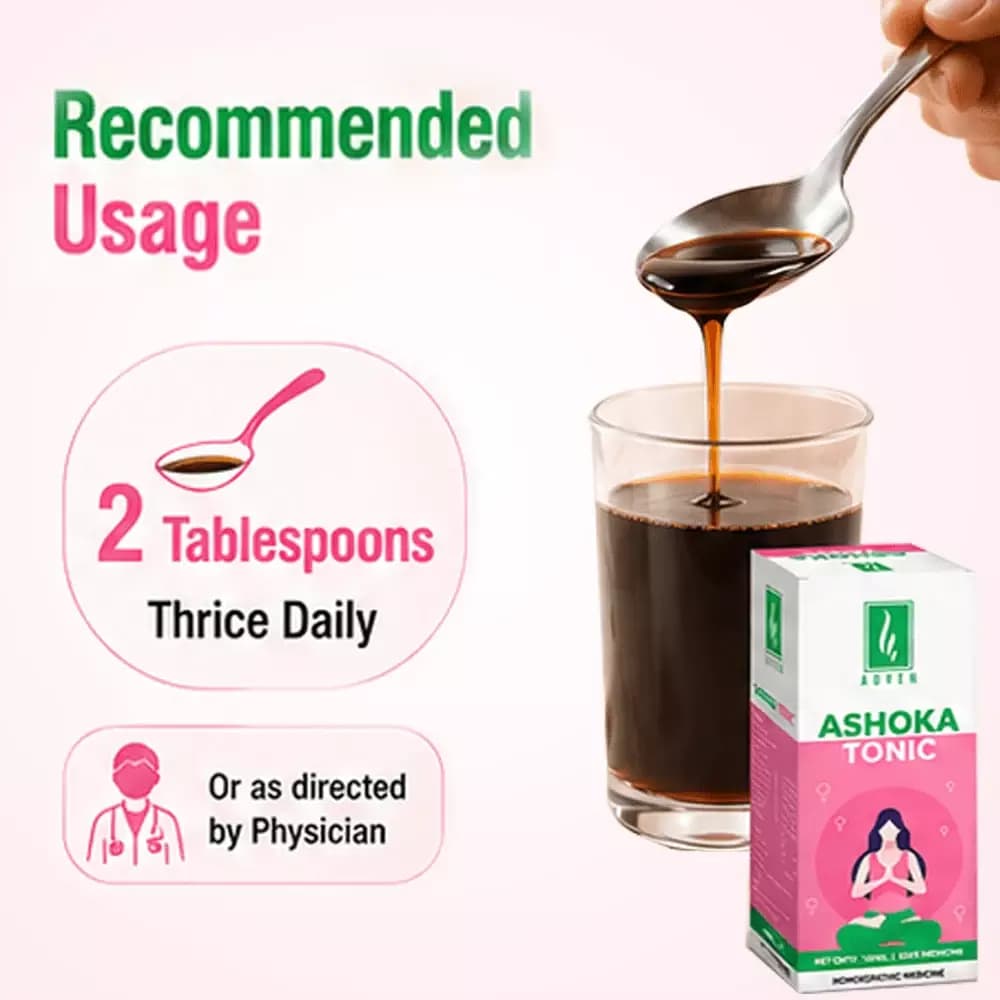 Ashoka Tonic Syrup-Usage