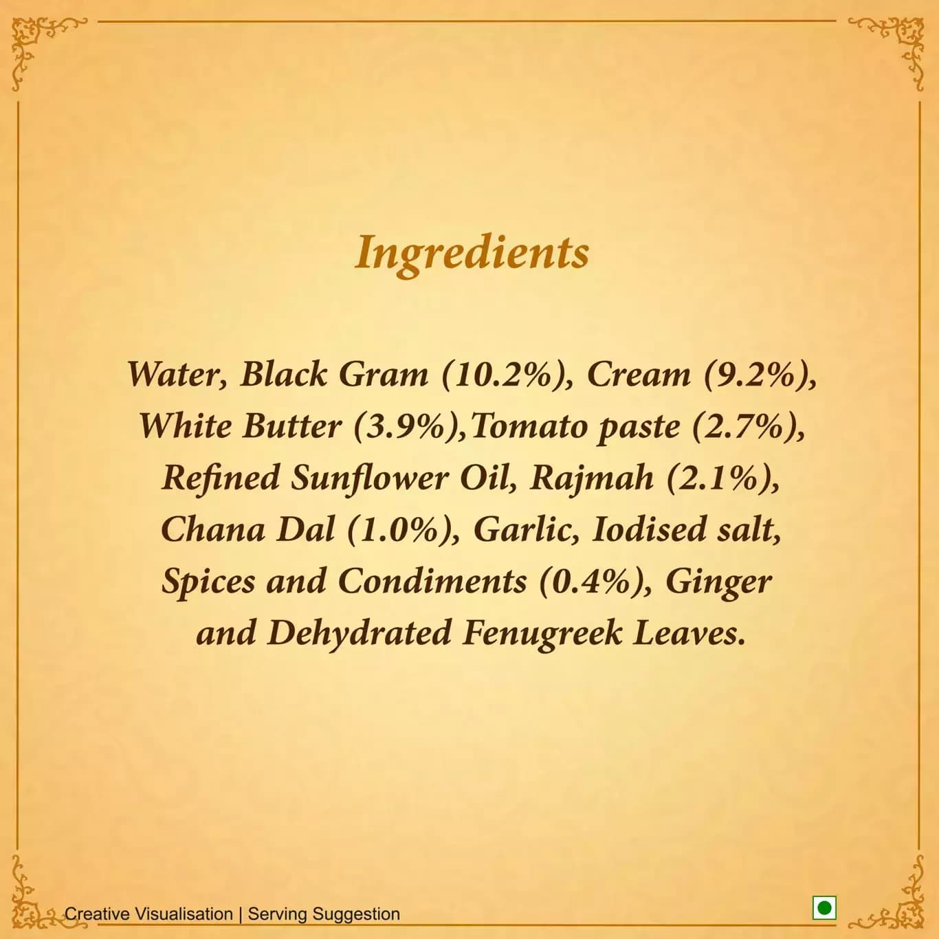 Dal Makhani-Ingredients