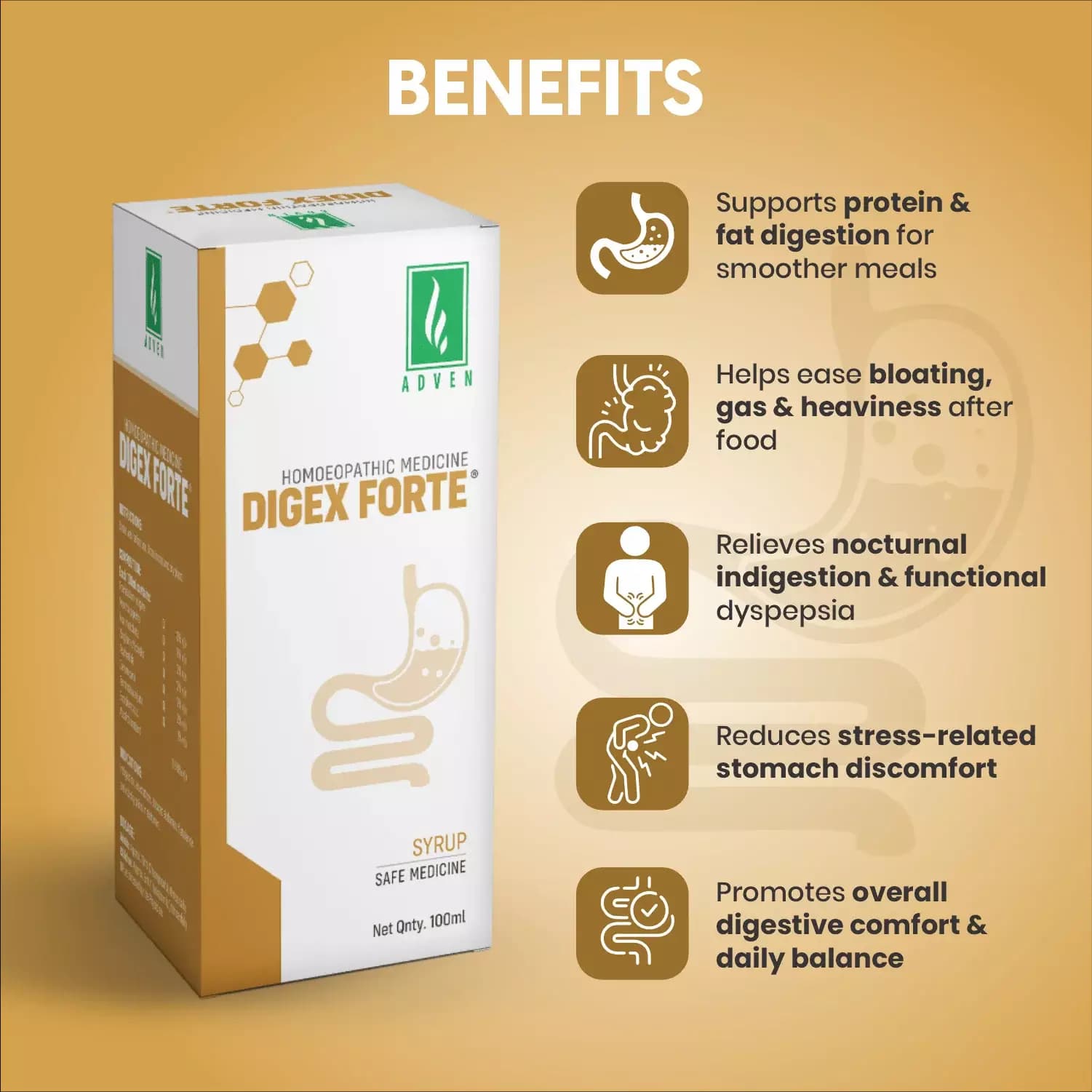 Digex Forte Syrup-Benefits