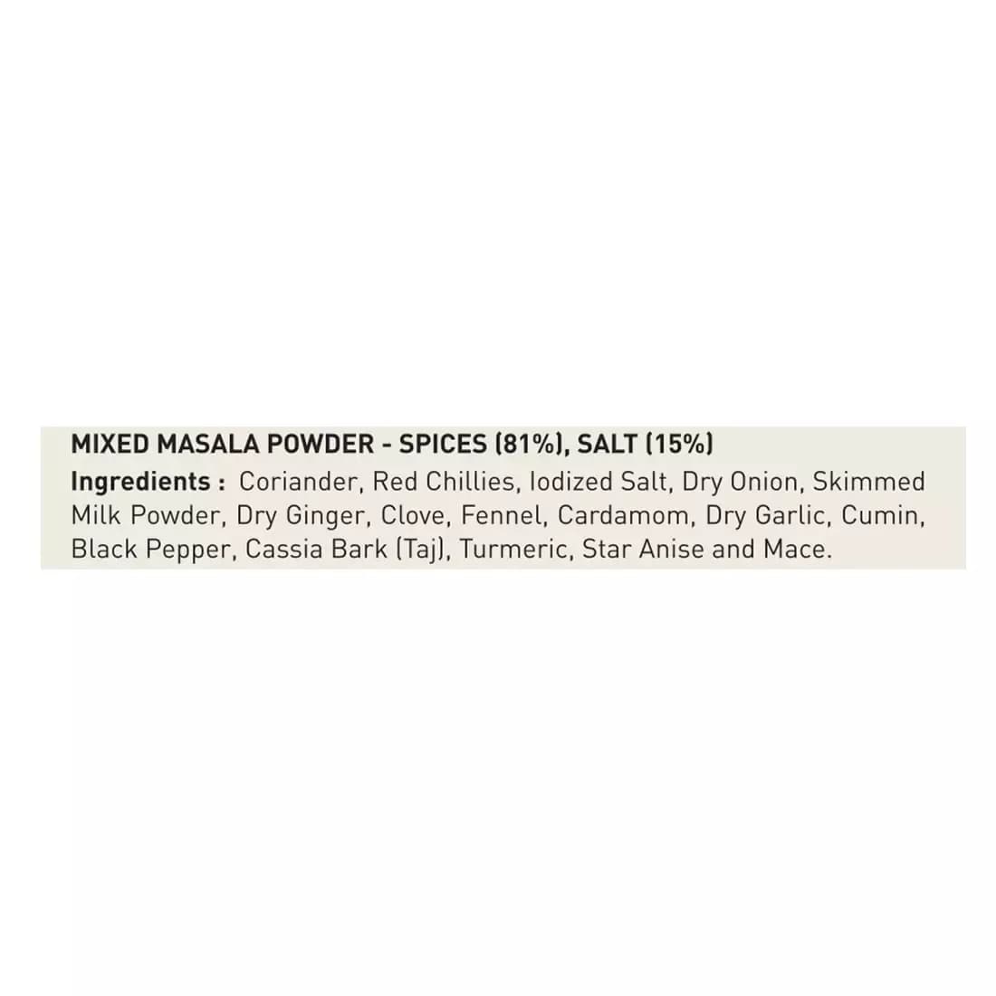 Korma Masala 50g-Ingredients