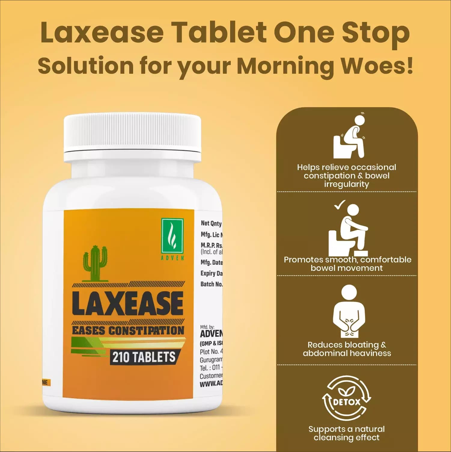 LAXEASE TABLETS-Benefits