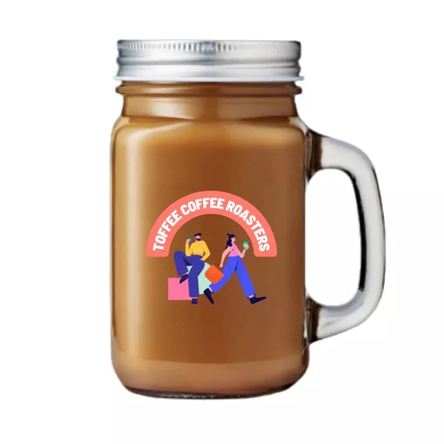 Toffee Coffee Roasters Mason Jar