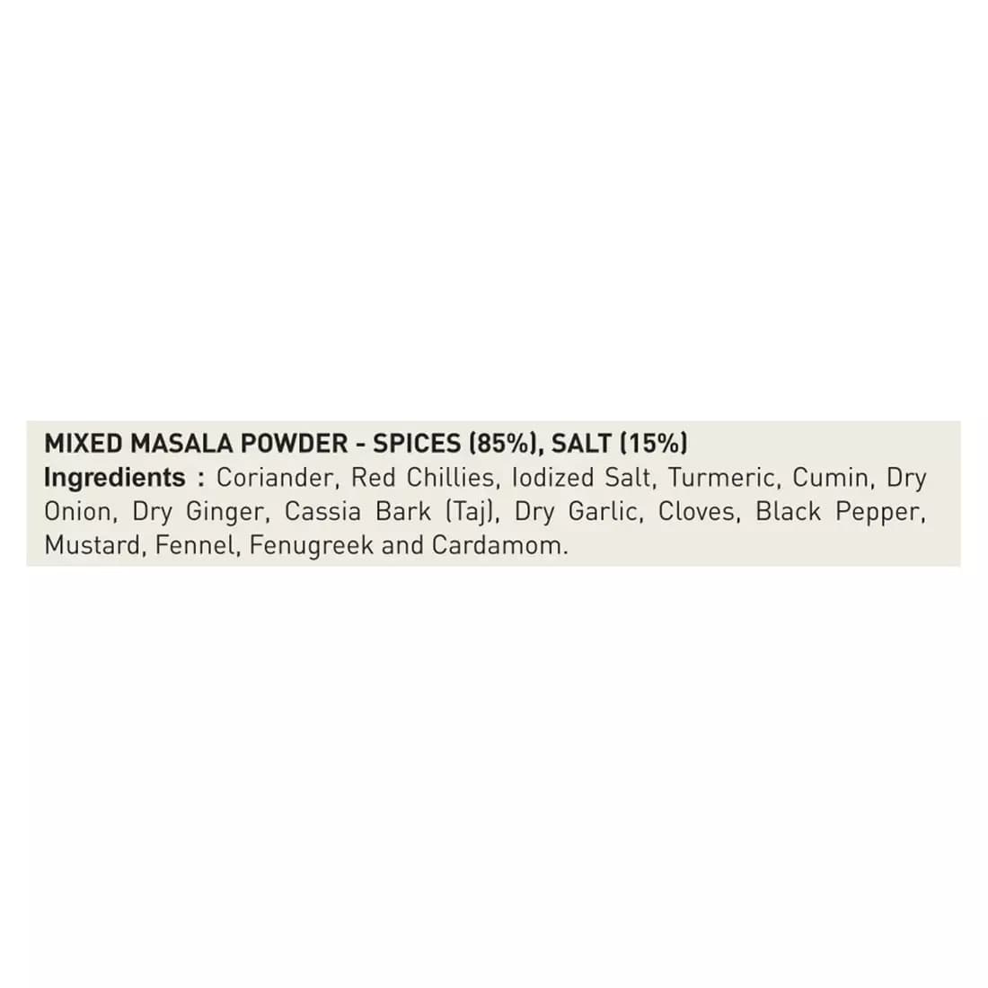 Prawns Masala 50g-Ingredients