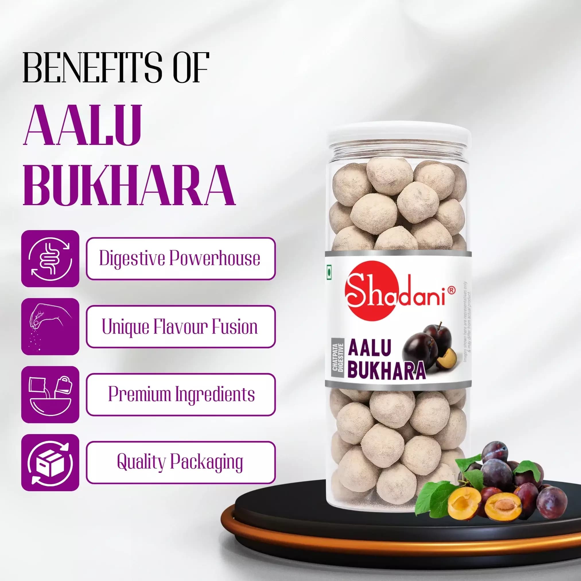 Shadani Aalu Bukhara-Benefits