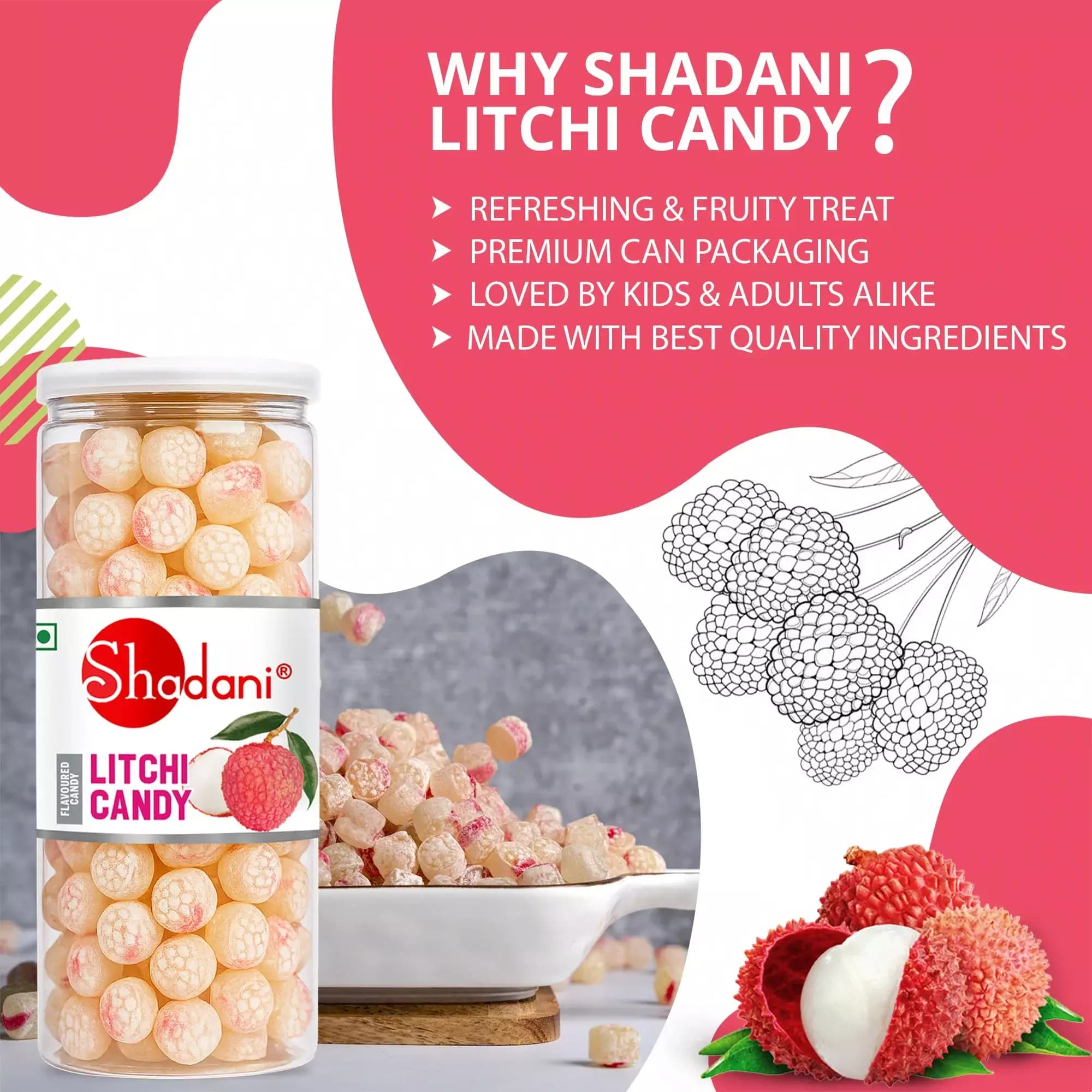 Shadani Litchi Candy-Benefits