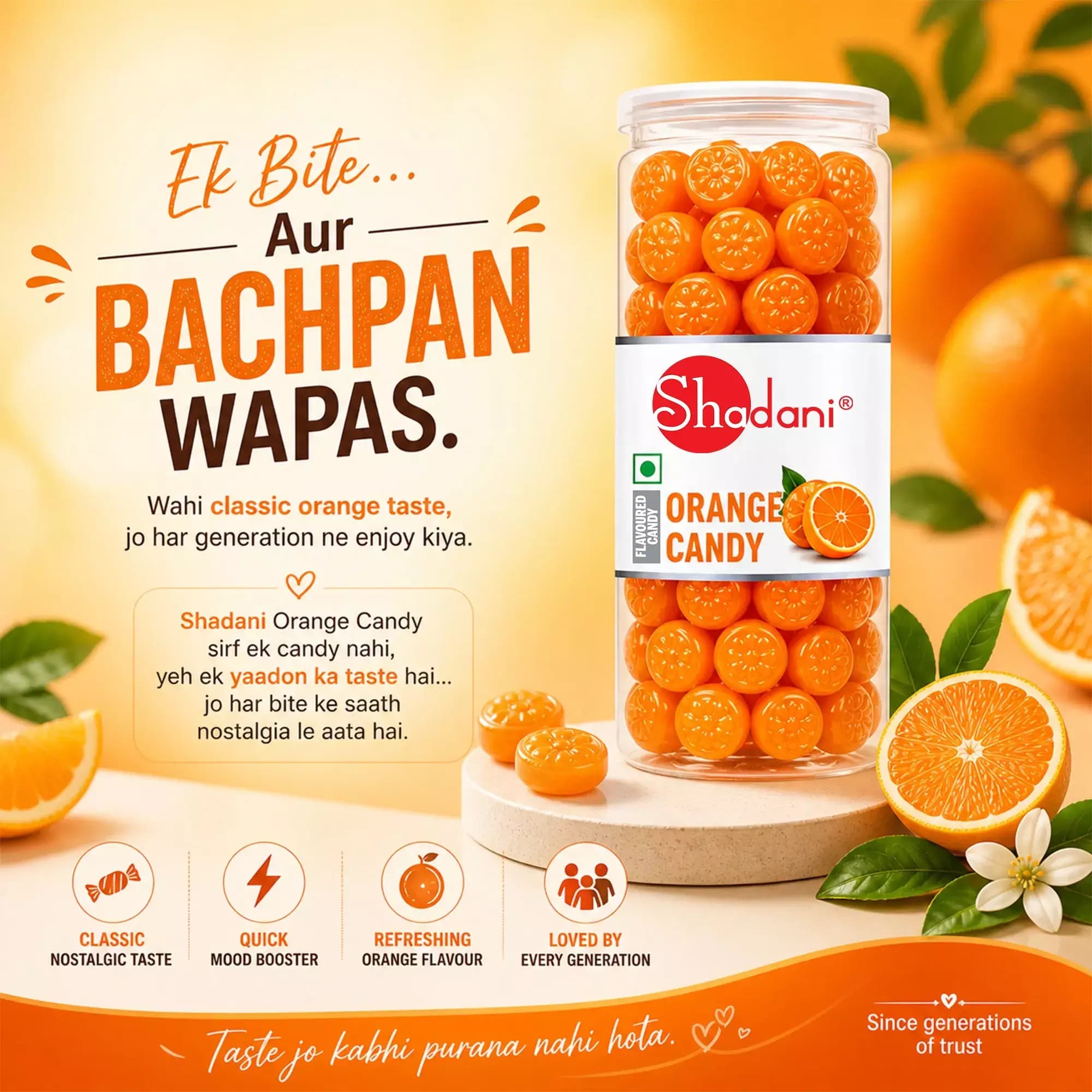 Shadani Orange Candy-Benefits