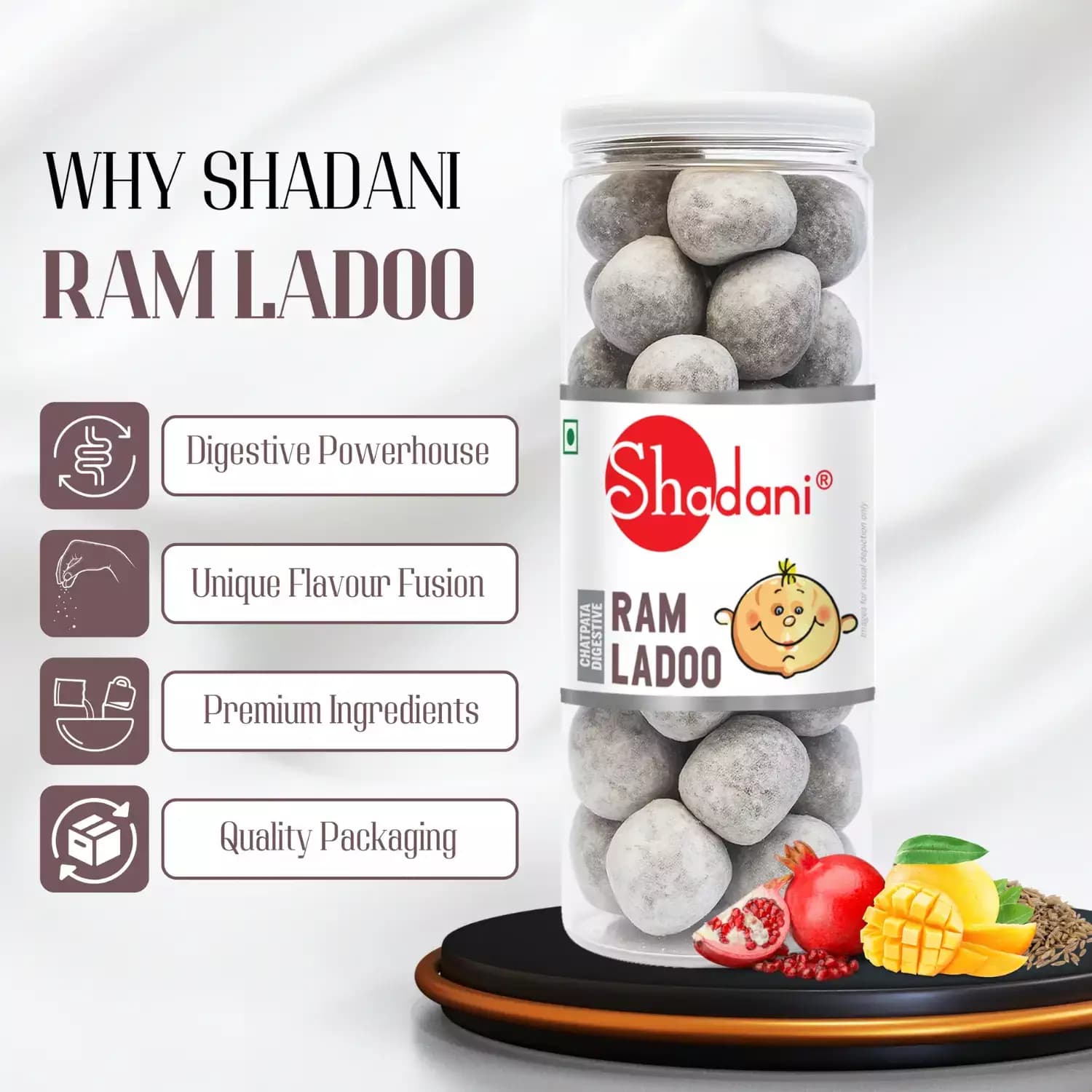 Shadani Ram Ladoo-Benefits