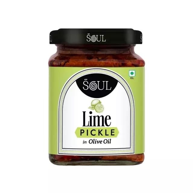 Soul Lime Pickle in Olive Oil