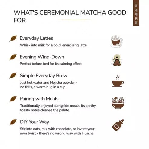 TeaFit Hojicha-How to use