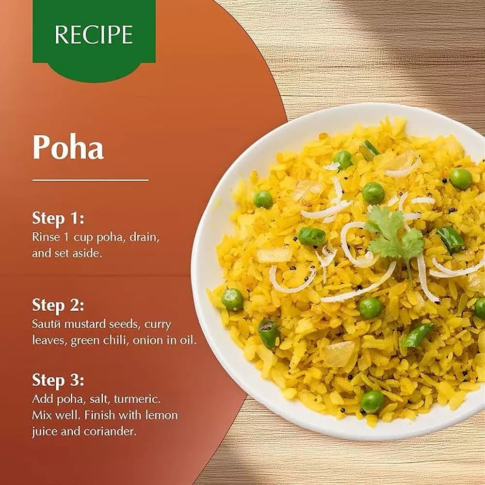 Vedaka Poha Medium-Process