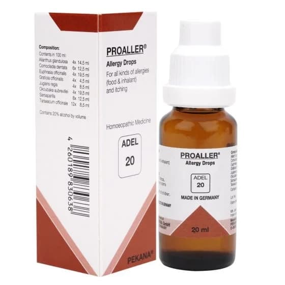 Adel 20 Proaller Drop 20 ml Composition Info