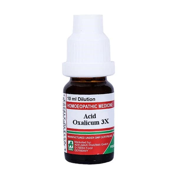 Adel Acid Oxalicum Dilution 3X Bottle