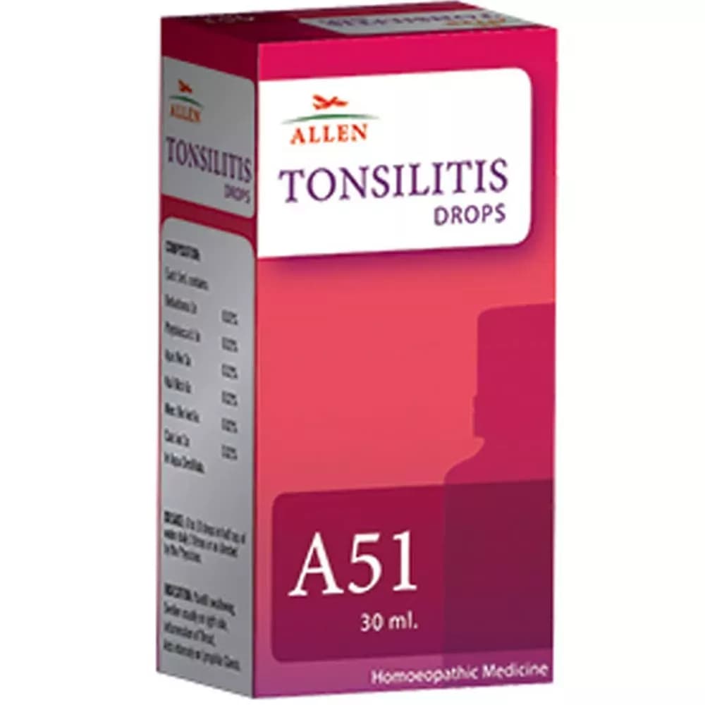 Allen A51 Tonsilitis Drop 30 ml Main Image