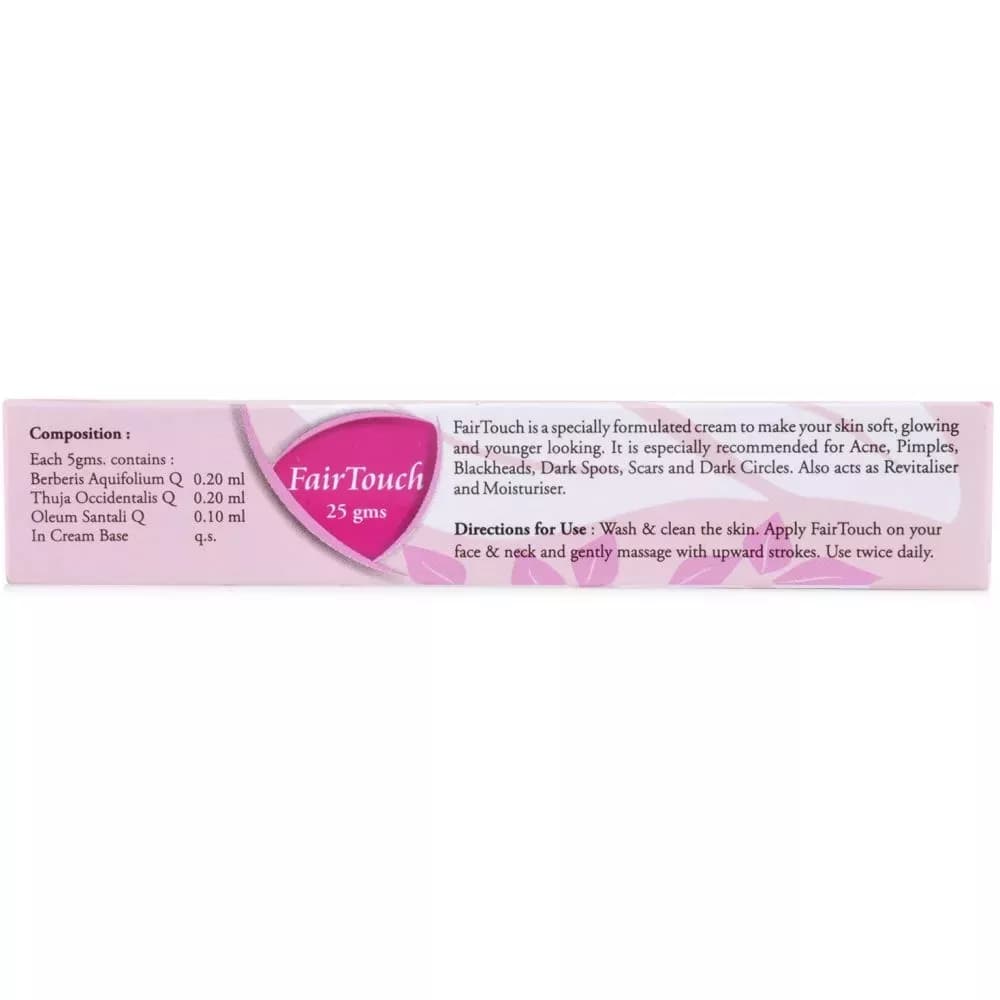 Allen Fair Touch Cream 25 g Composition Info