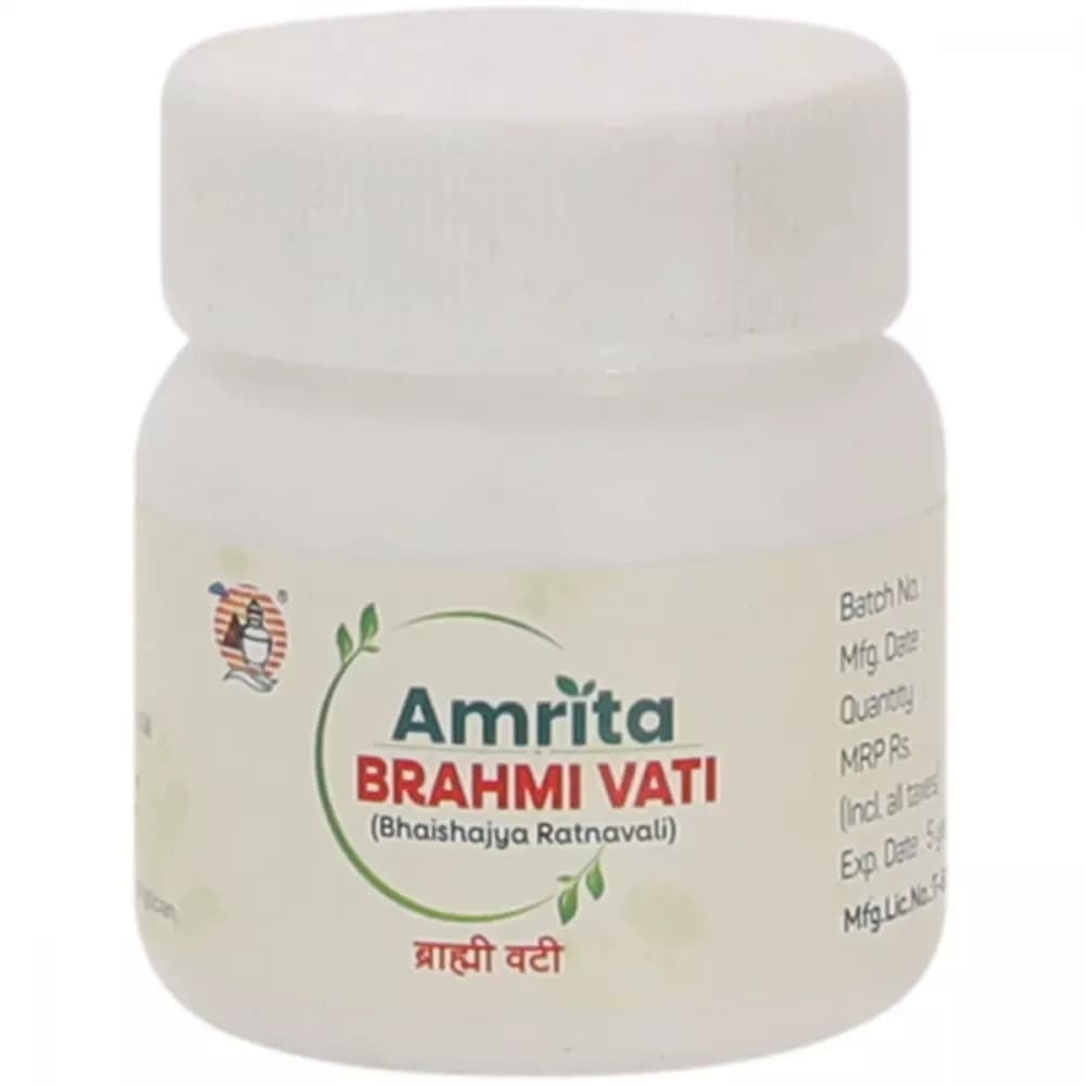 Amrita Brahmi Vati 60 Tablets Main Image