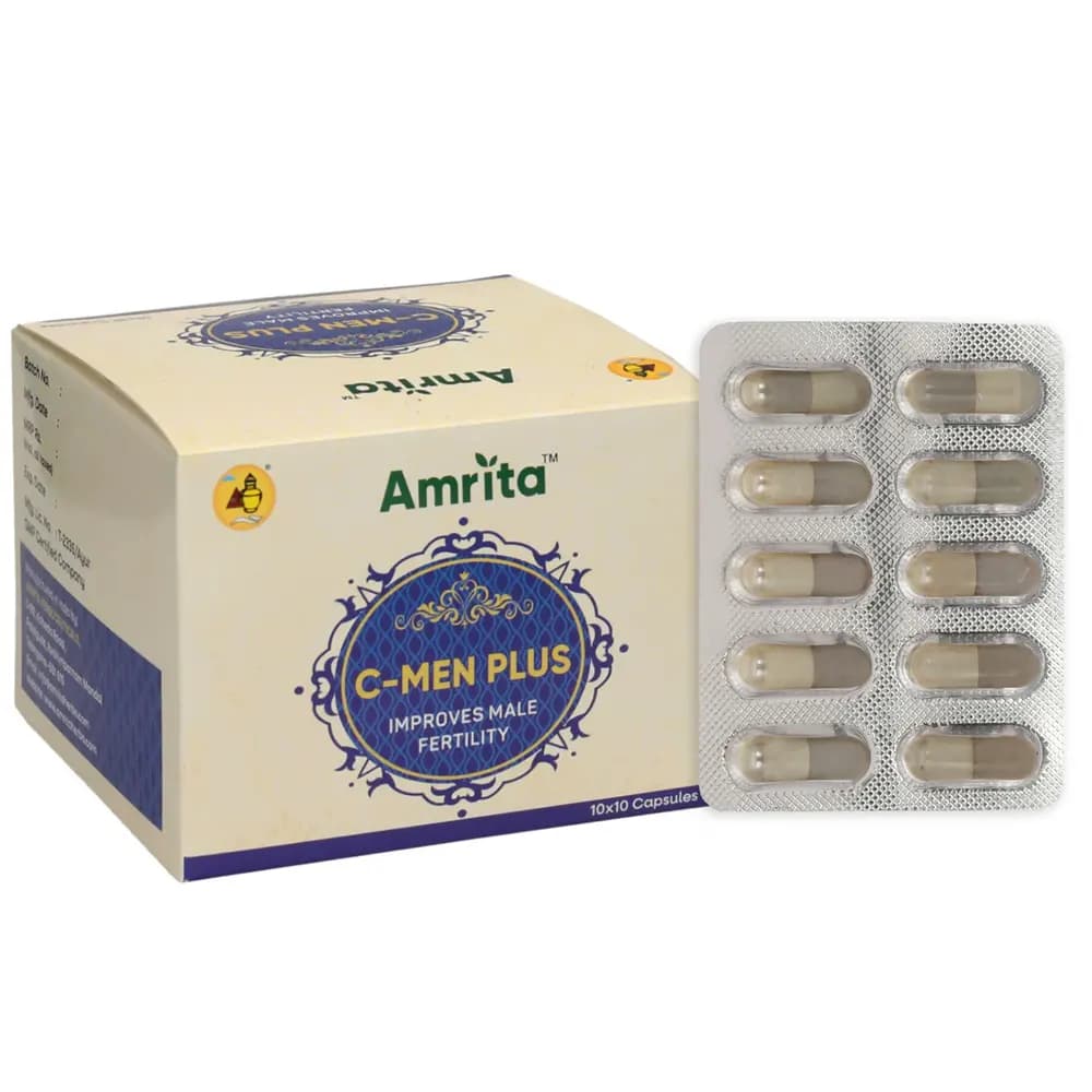 Amrita C- Men Plus 100 Capsules Main Image