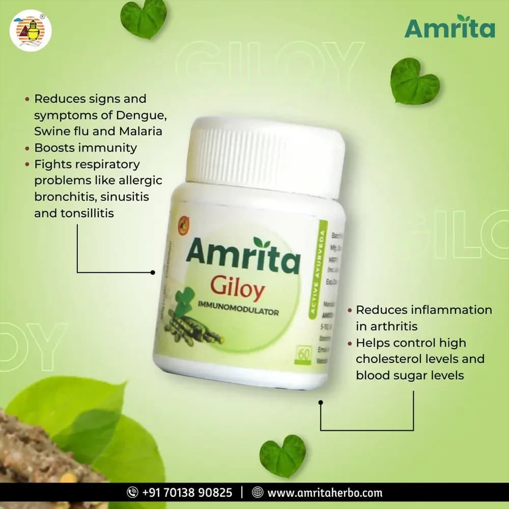 Amrita Giloy Tablets 60 Benefits