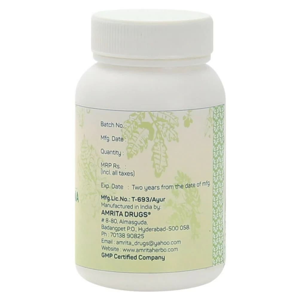 Amrita Hingwastak Churna 50 g  Batch & Manufacturing details