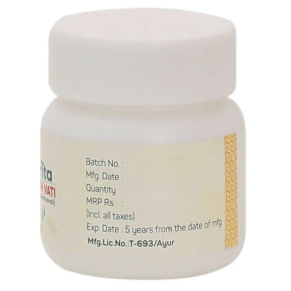 Amrita Kamdudha Ras 60 tablets Batch details