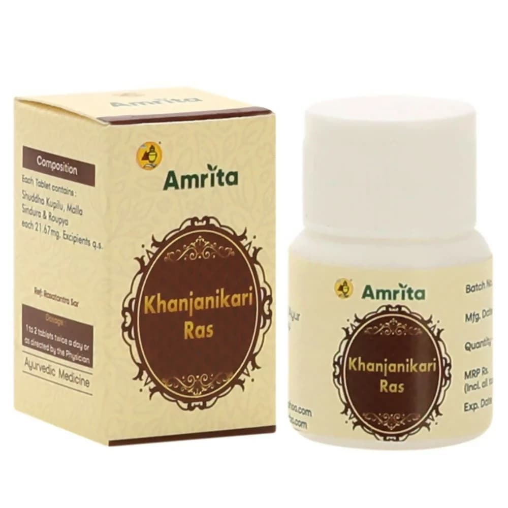 Amrita Khanjanikari Ras 30 tablets Main Image