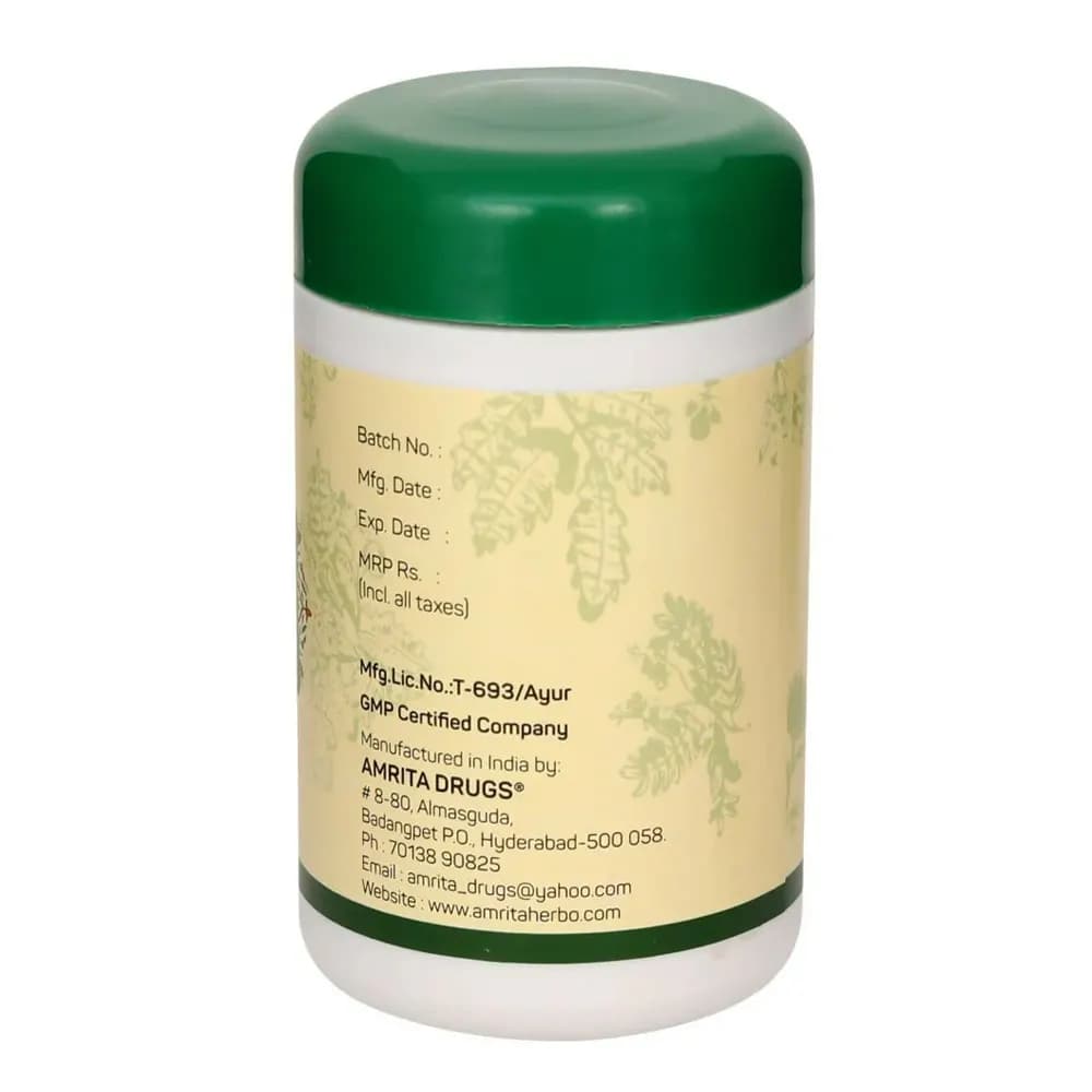 Amrita Laxoherb Powder 100 g Batch & Manufacturing Details