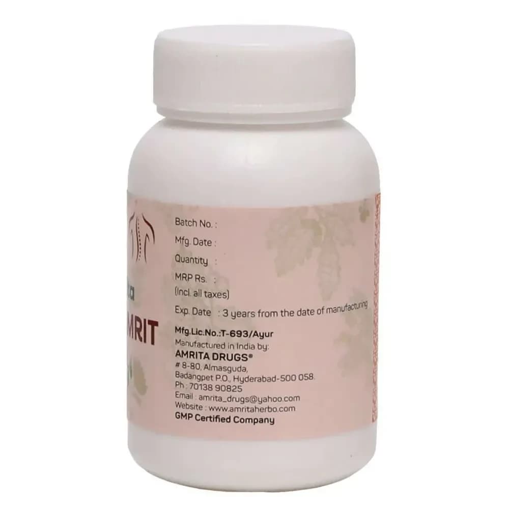 Amrita Majjamrit Tablets 100 Batch & Manufacturing details