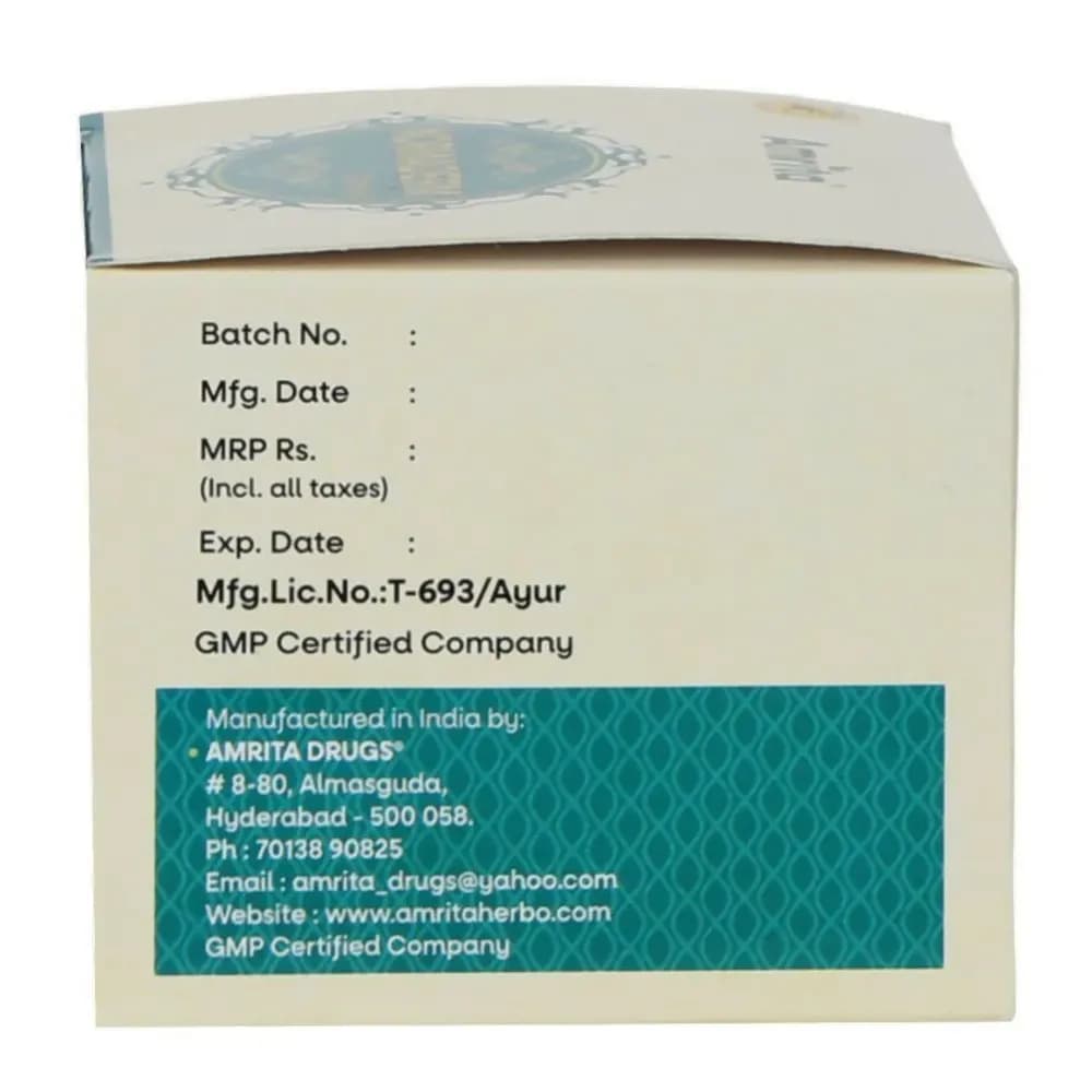 Amrita Normaderm 100 Capsules Batch & Manufacturing Details