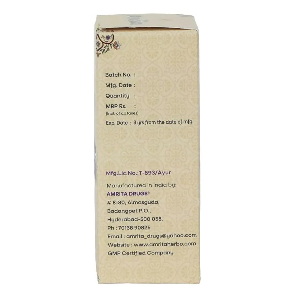 Amrita Restruct Oil 100 ml Batch & Manufacturing Details