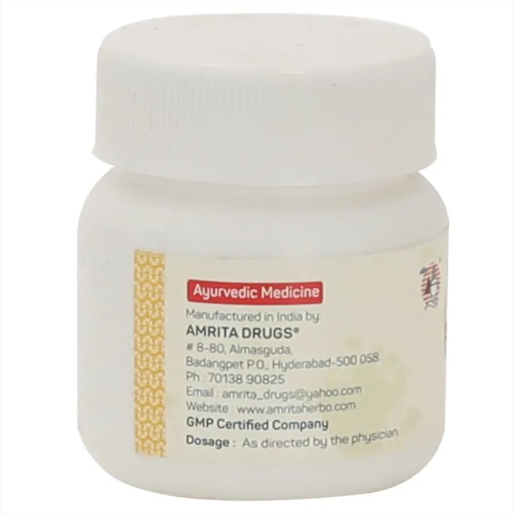 Amrita Sutshekhar Ras Tablets Manufacturing Details