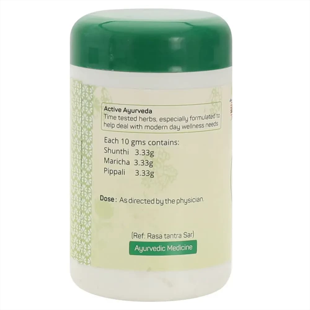 Amrita Trikatu Churna 100 g Details  