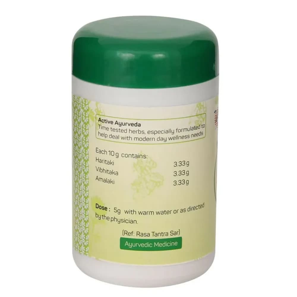 Amrita Triphala Churna 100 g Dosage details