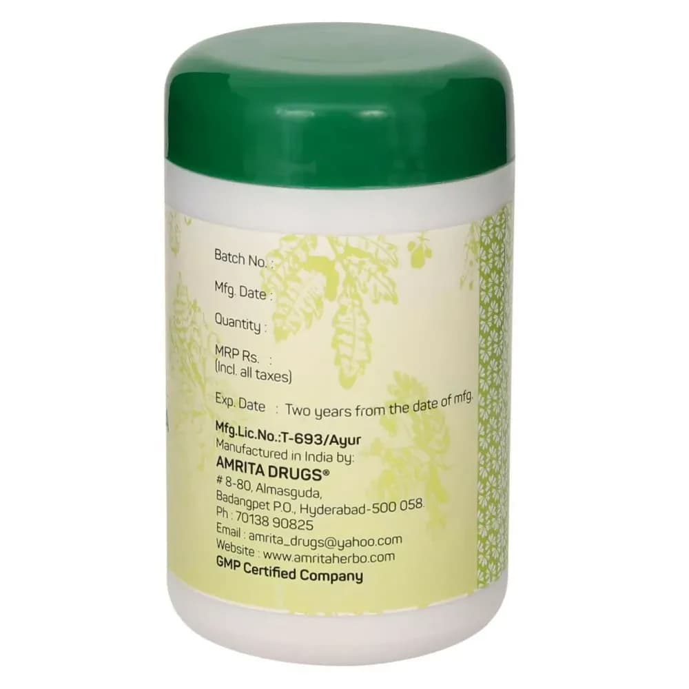 Amrita Triphala Churna 100 g Batch & Manufacturing details