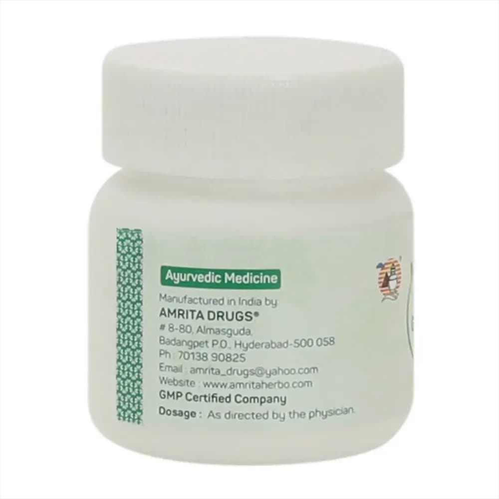 Amrita Triphala Guggul 60 tablets Manufacturing details