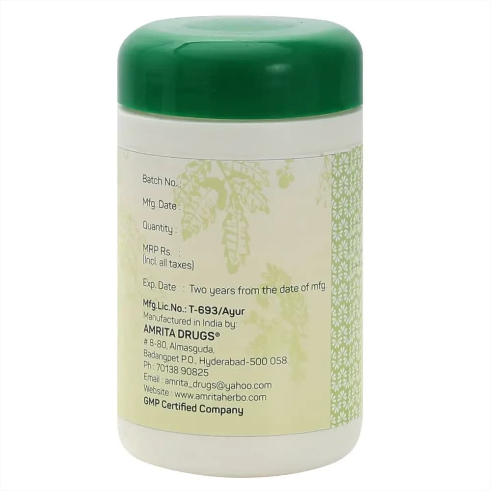 Amrita Vacha Churna 100 g Batch & Manufacturing details