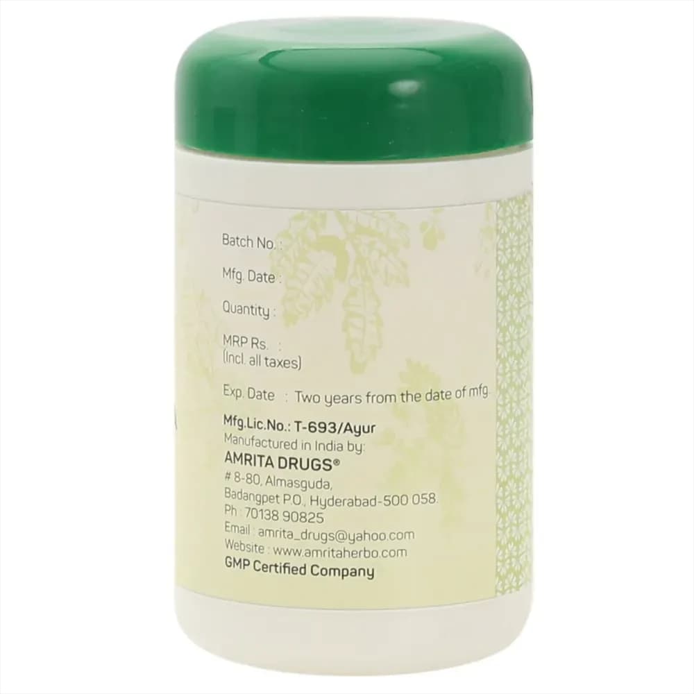 Amrita Yashtimadhu Churna 100 g Batch & Manufacturing details