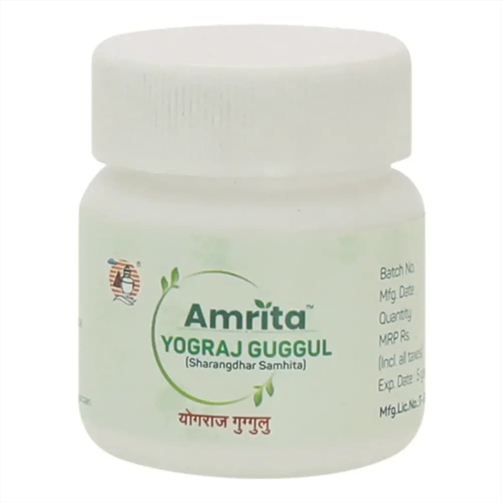 Amrita Yograj Guggul 60 Tablets Main Image