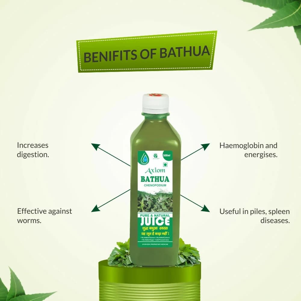 Axiom Bathua Juice 500 ml Benefits 