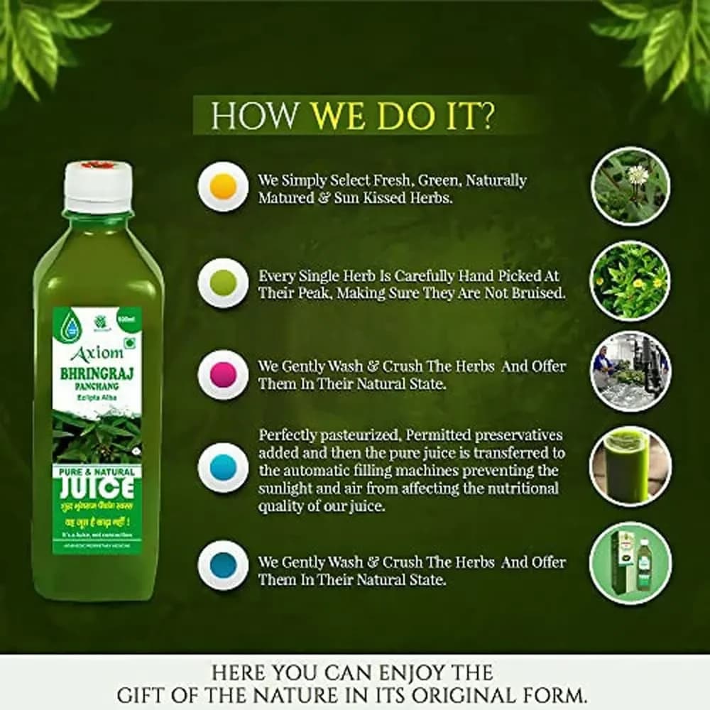 Axiom Bhringraaj Juice 500 ml details