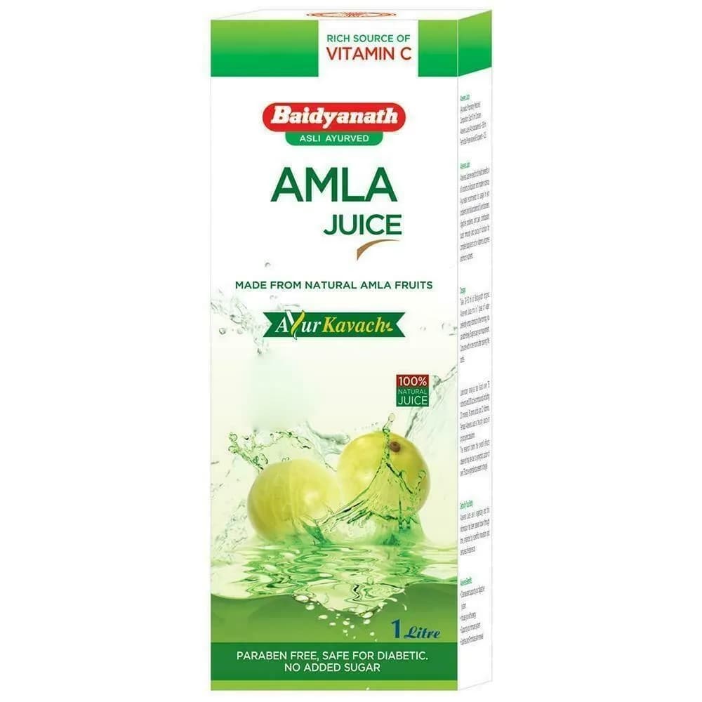 Baidyanath Amla Juice 1 L box
