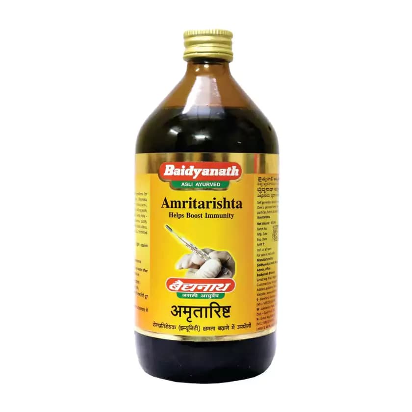 Baidyanath Amrutarishta 450 ml bottle
