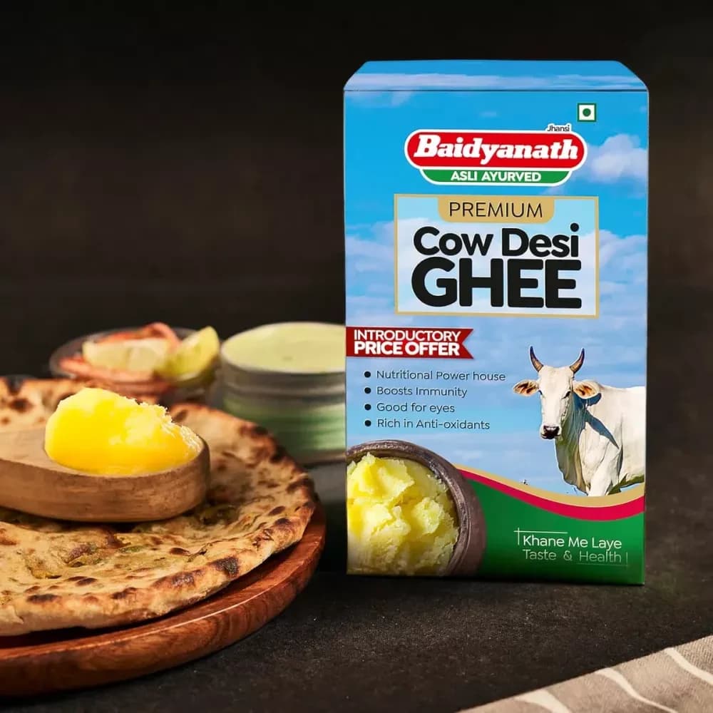 Baidyanath Cow Ghee demo