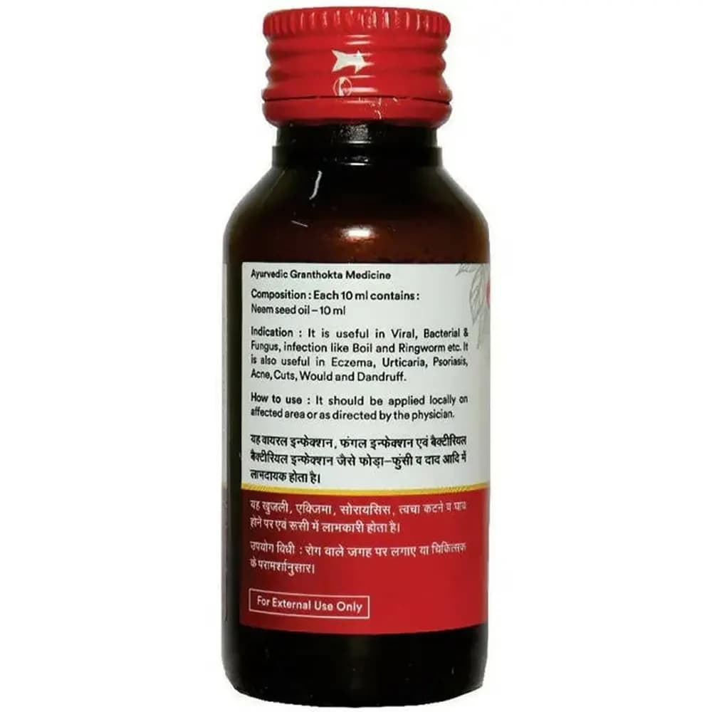  Baidyanath Neem Tel 50 ml composition & other details